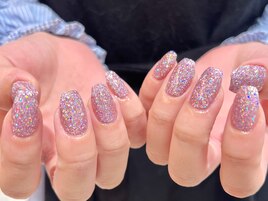 グリッターネイル