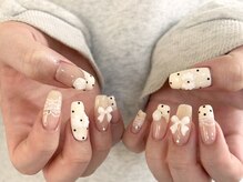 シオネイルサロン 下北沢2号店(sio.nailsalon)/パーツ込おまかせコース(90min)