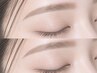 【骨格から似合わせ眉】眉毛ワックス+メイク仕上げ¥5500→