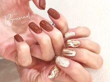 ボネール(nail ＆ eyelash Bounail)/マット　しずく　水滴　ミラー