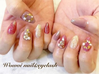 クリスマスネイル