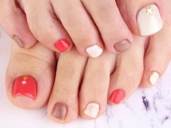 フラッシュネイル 梅田店/フット☆除去付シンプルし放題