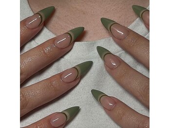 ダブルフレンチネイル