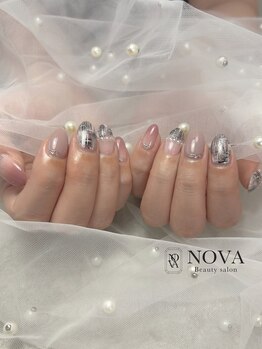 ノヴァ(NOVA)/ツイードネイル♪