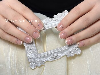 ウェーブネイルサロン'('Wave Nail salon)/持ち込みデザイン/フィルイン