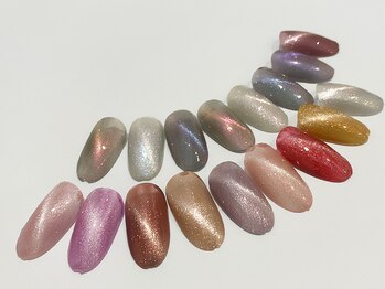 ブリリアント/【人気マグネットネイル】￥6000