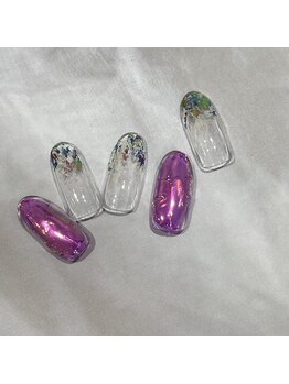 レイネイル アンド レイアイ 長嶺店(RAY NAIL & ray eye)/4月定額ネイル
