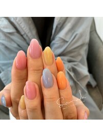 ワンカラー色変え