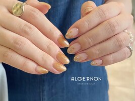 brown nail