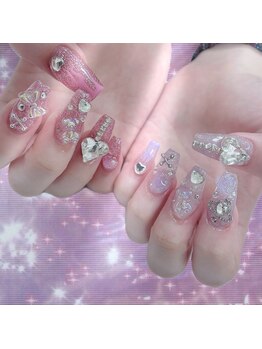 ルーミー アンド コー(Roomy&co.)/ハートネイル