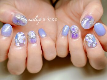 ネイルトップエクル(nail top E CRU)/フラワー