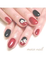 モコネイル(moco nail)/☆ワンカラー2本アート☆