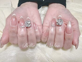 ベラーネイルサロン(Bella Nail Salon)/持ち込みデザイン　チーク