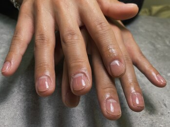 オムネイル 渋谷(HOMME NAIL)/クリアジェル ¥4.400