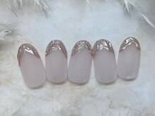 ネウィ ネイル 銀座(newi nail)/ミラー　ニュアンスネイル