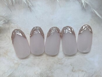 ネウィ ネイル 銀座(newi nail)/ミラー　ニュアンスネイル