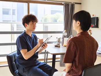 サンデートータルビューティーサロンニイガタ(Sunday Total Beauty Salon niigata)の写真/はじめてのメンズ脱毛も、貸切空間で気軽に相談。