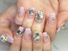 アン ジョーヌドラゴ/【自爪ネイル】キラキラネイル