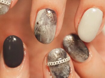 サロン カラフリー アシヤ(Salon Colorfulyy Ashiya)/大人ニュアンスアート