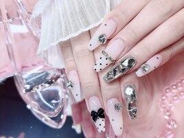 【Akari】ガーリーネイル