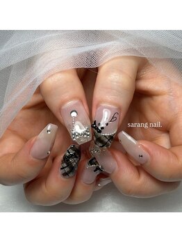サランネイル(sarang nail.)/5本アート
