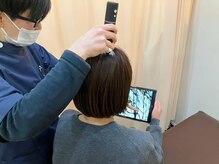 東武練馬ひだまり整骨院 鍼灸院の雰囲気（今ある髪を大切に再生するため丁寧なカウンセリングを行います。）