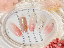 センシー ネイル スタジオ(Sensy Nail Studio)/春らしさ満点のフェミニンネイル