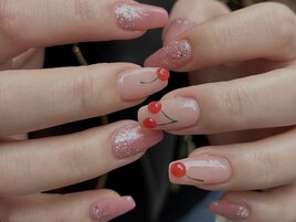さくらんぼネイル