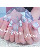 グラント(NAIL SALON&SCHOOL grant)/キラキラネイル