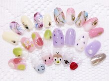 ネイルコレクション ピンク(Nail Collection Pink)/ジェル定額￥8990.9990コース