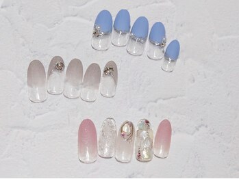 ヴィーナネイル 呉店(VinaNail)/5月定額アート★ シンプルコース