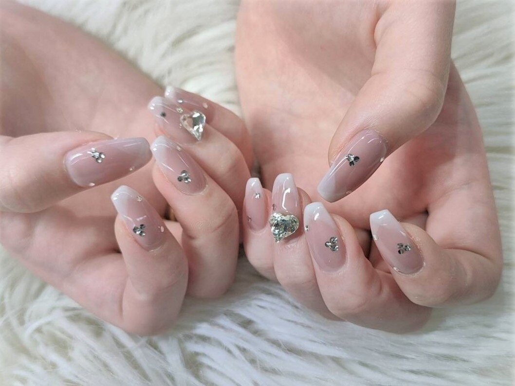 オーダーネイルチップJasmine_nail No.9 ジャスミンモチーフnail