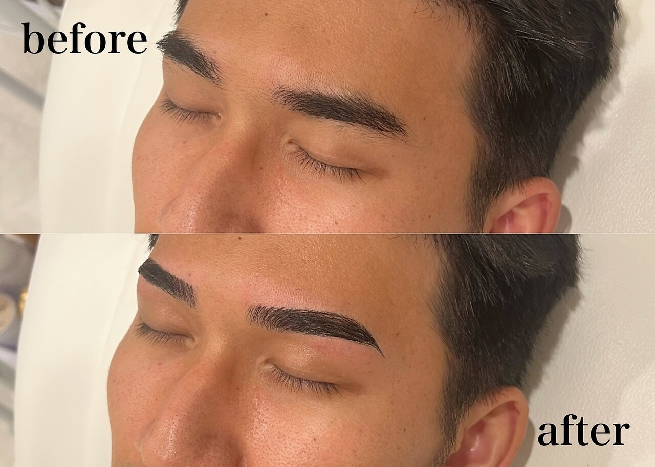 [全員]モテ眉パーマ☆男性らしいかっこいい眉毛に☆￥8,980