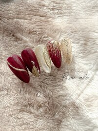 深まる秋ネイル