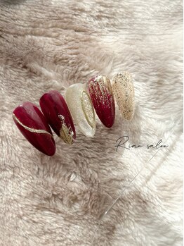 深まる秋ネイル