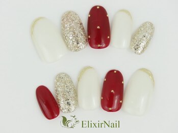 エリクサーネイル 神田(Elixir Nail)/シンプル / クーポン使用
