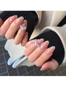 アイリッシュネイル 久屋大通店(Irish Nail)/ガラスフレンチネイル