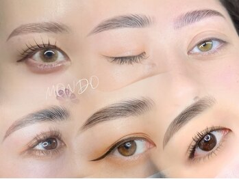 モンド(MONDO)の写真/口コミ大人気【ハリウッドブロウ+Wax脱毛+眉メイク1回¥4980】マツパと同時施術！目元完璧セット1回¥9300☆