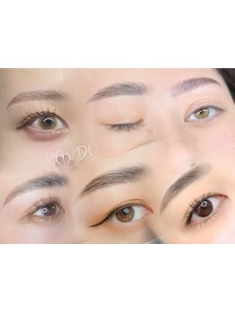 アイブロウメニューがあるサロン