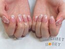 ワンホンフラッシュネイル