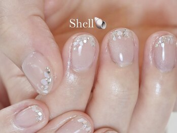ネイルズ バイ ユイ 外苑前(Nails by Yui)/シェルグラデーション