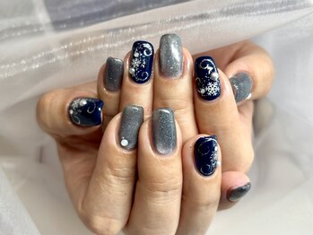 ラーシューシュ(la-chou-chou)/華やかネイルコース ¥7500