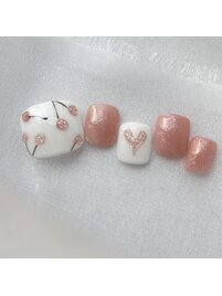foot＊親指デザインネイル