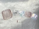 オーロラキラキラネイル10480円