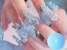 【チップ長さだし10本】★アートつけ放題(持ち込みOK)¥12300