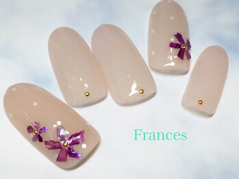 フランセス(Frances)/シェルフラワーネイル