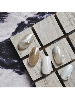 ネイルサロン オートクチュール 北浜店(Nail Salon Haute Couture)/パールウェーブネイル