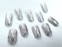 ネイルサロン クイール 小山店(NAIL SALON QUILL)/バカラ風オーロラデザイン