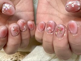 桜デザイン持ち込み♪チーク