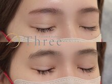 スリー(Three)/ワックススタイリング